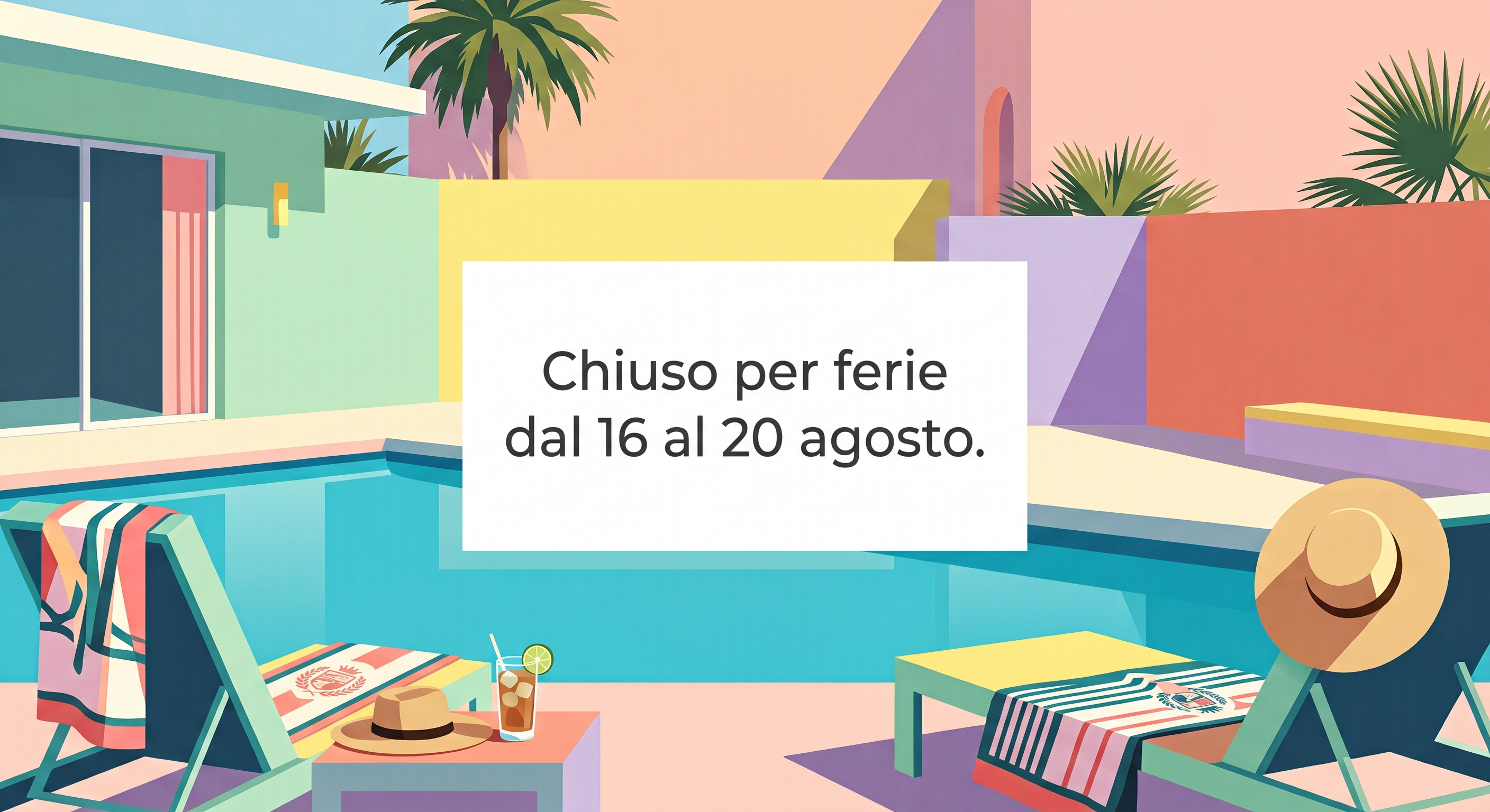 Chiusura per Ferie